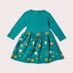 Sun & The Stars Long Sleeve Twirler Dress