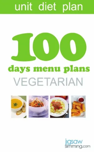 100 Days Menu Plan - Vegetarian