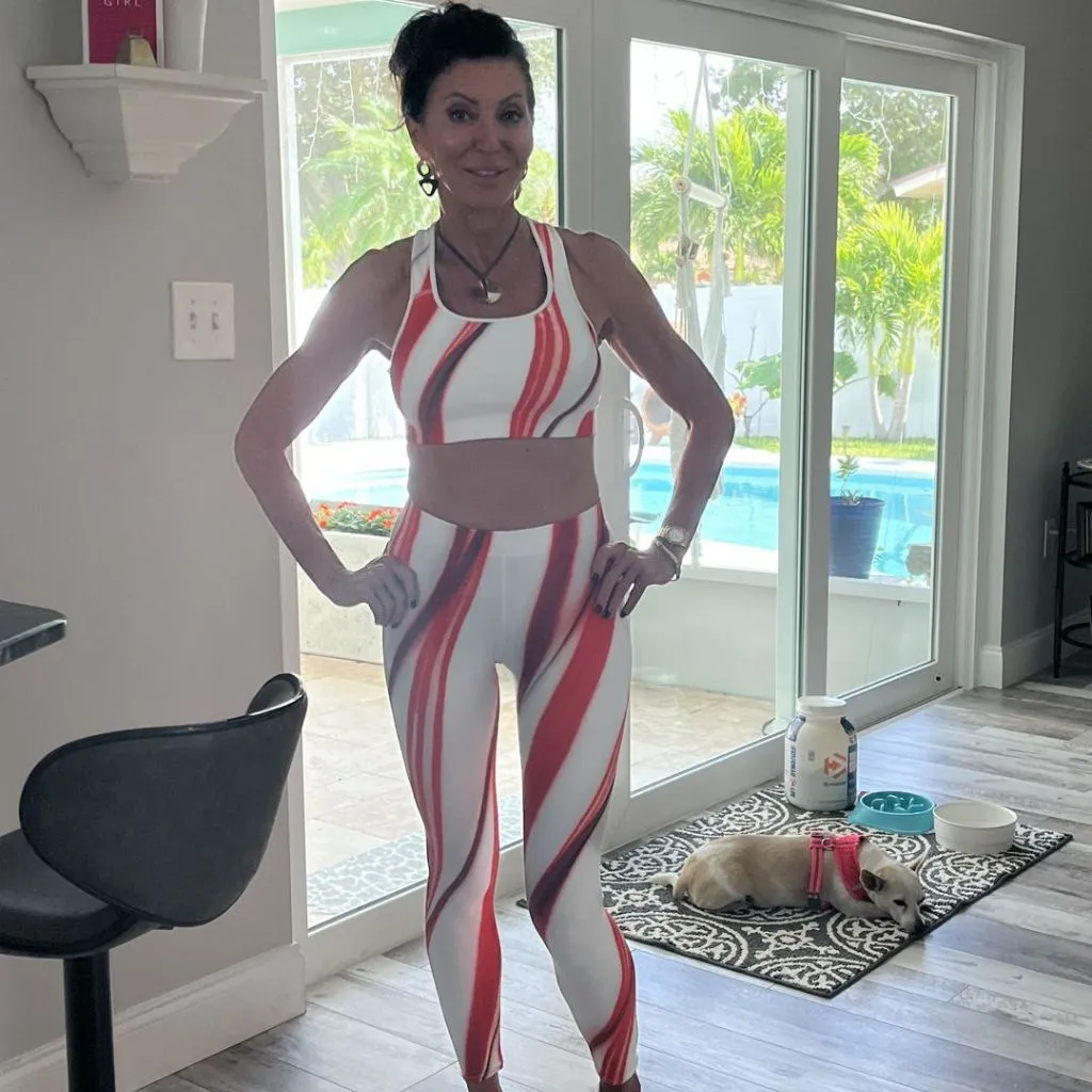 3D Candy Cane Leggings