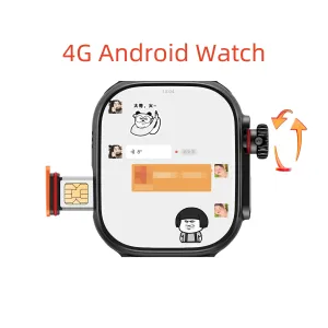 4G S9 Ultra Smartwatch  GPS SIM card Camera Heart Rate