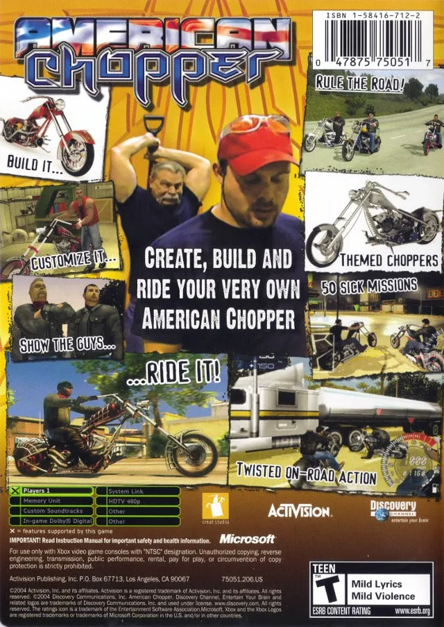 American Chopper - (XB) Xbox