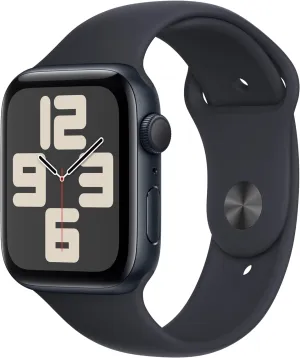 Apple Watch SE Midnight Aluminum Case with Midnight Sport Band