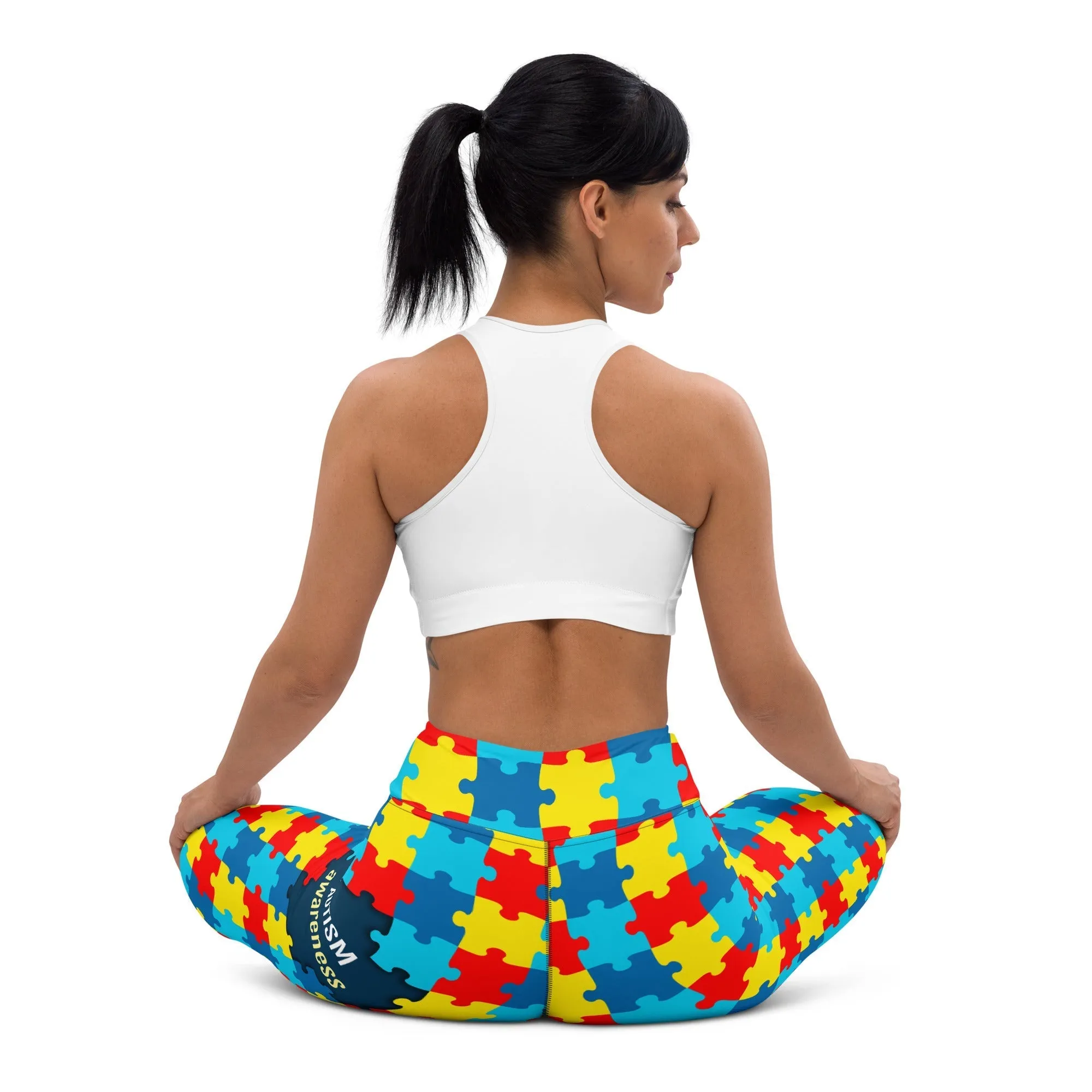 Autism Awareness Yoga Leggings