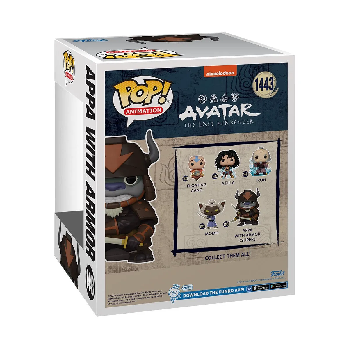 Avatar: The Last Airbender Appa with Armor 6-Inch Funko Pop! Vinyl Figure