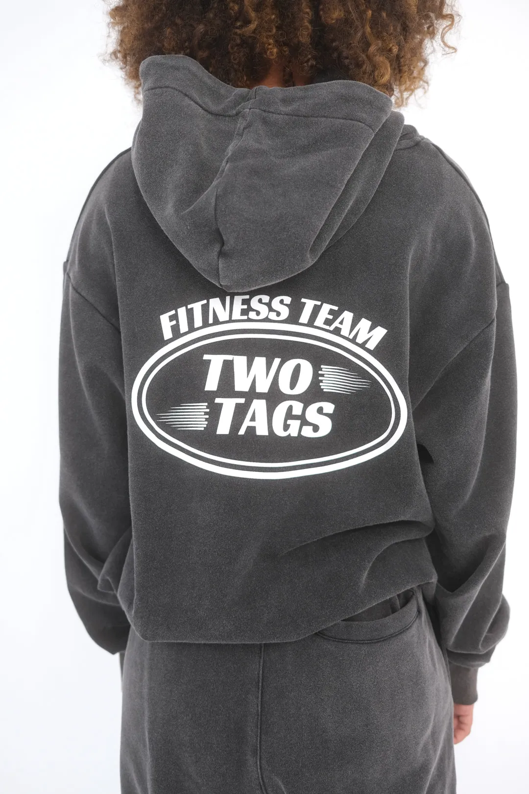 AW23 Team Hoodie - Washed Black