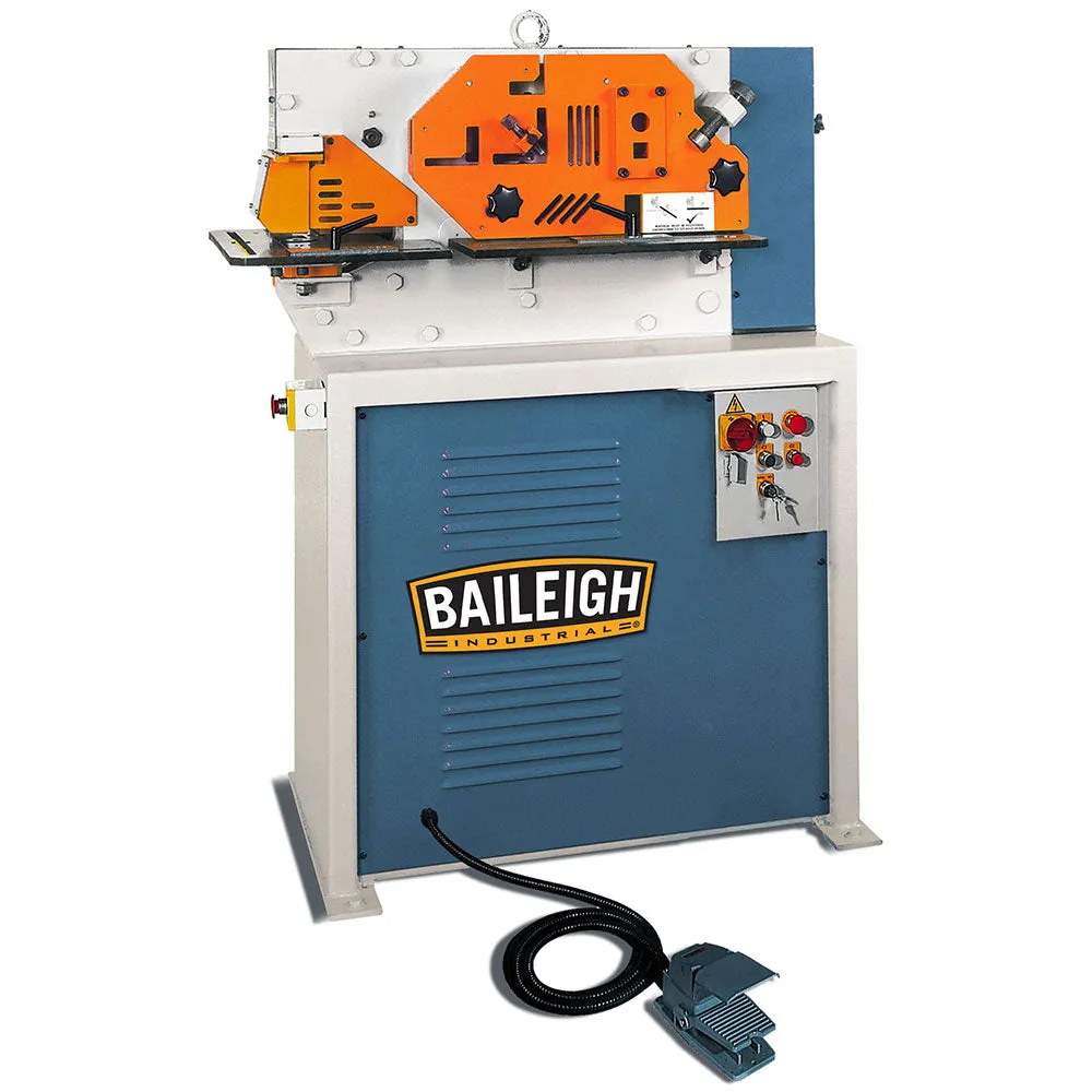 Baileigh 1007757 SW-443 220V 44 Ton 4 Station Ironworker