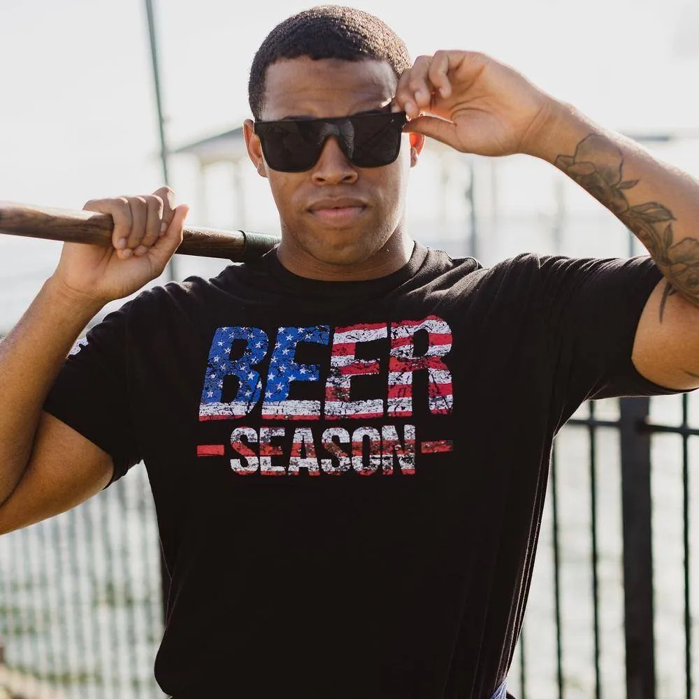 Beer Season T-Shirt - Black