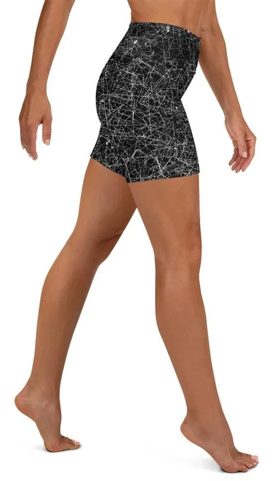 Blurred Lines Yoga Shorts