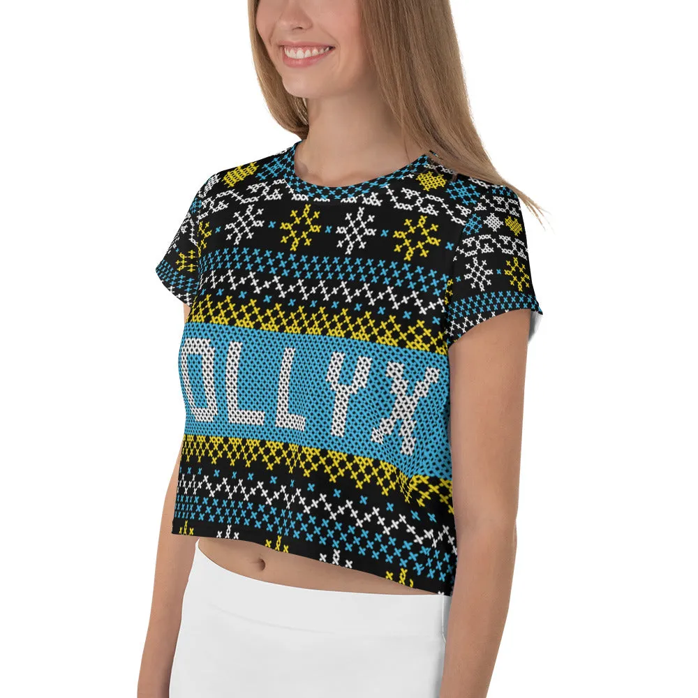 BollyX "Ugly Sweater" Crop Top