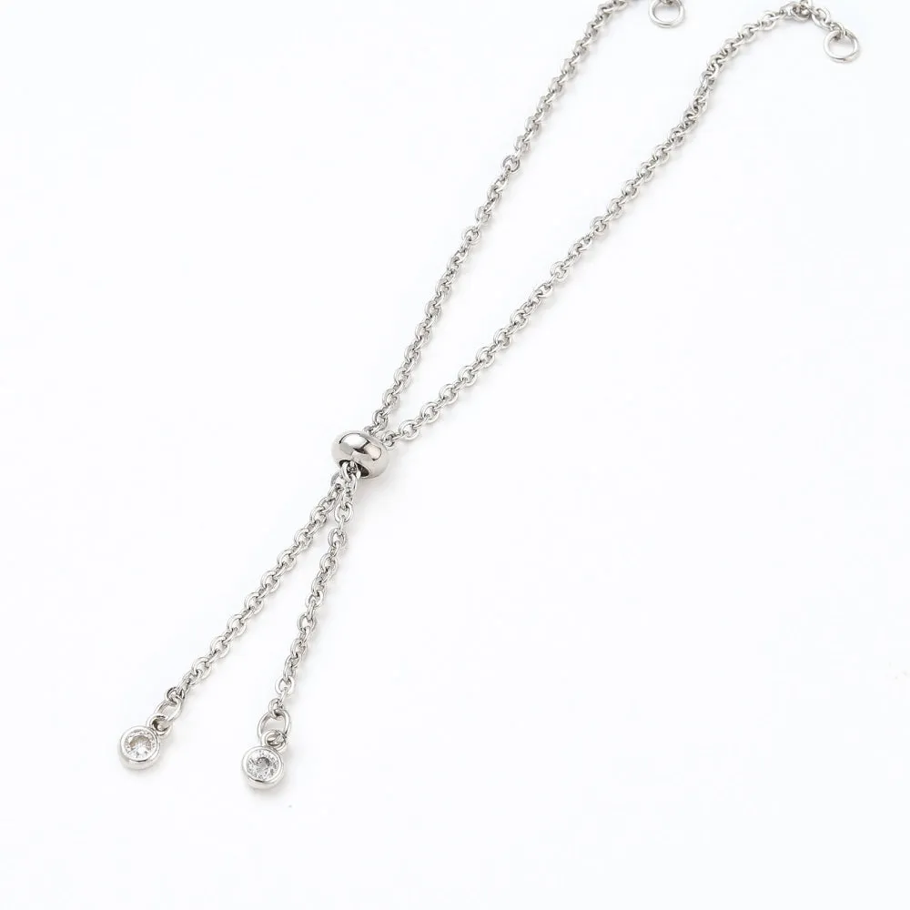 Bolo Cable Chain Bracelet Making - Plated Stainless