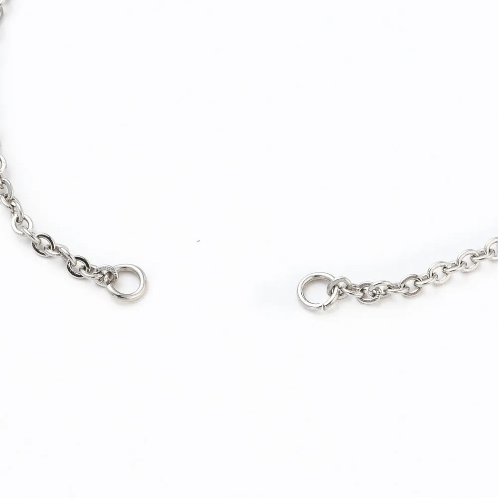 Bolo Cable Chain Bracelet Making - Plated Stainless