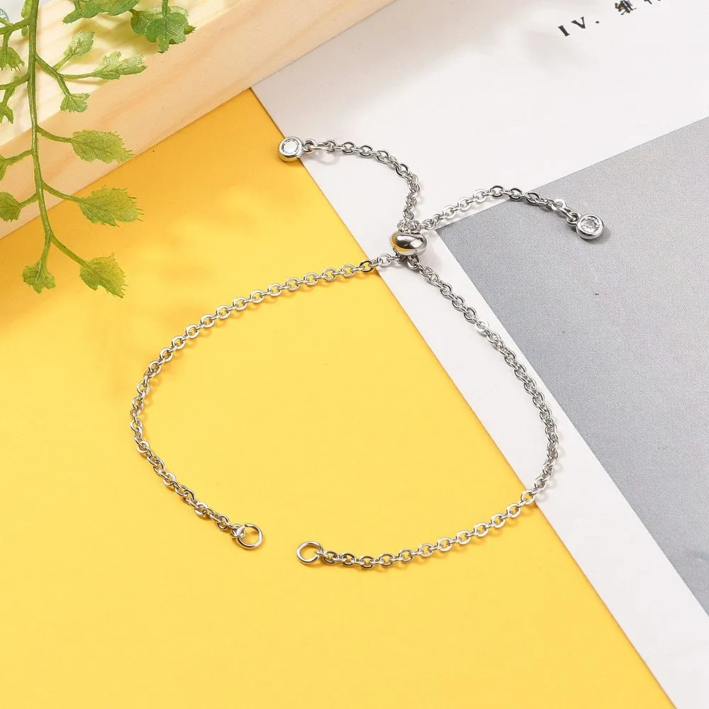 Bolo Cable Chain Bracelet Making - Plated Stainless