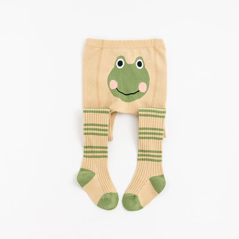 Children's Animal Face Leggings