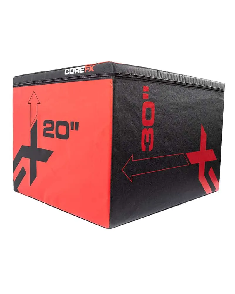 CoreFX 3 in 1 Hard Foam Plyo Box