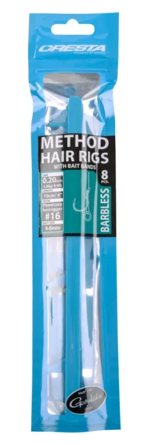 Cresta Method Hair Rigs with Bands