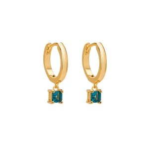 Daphne Earrings - Teal