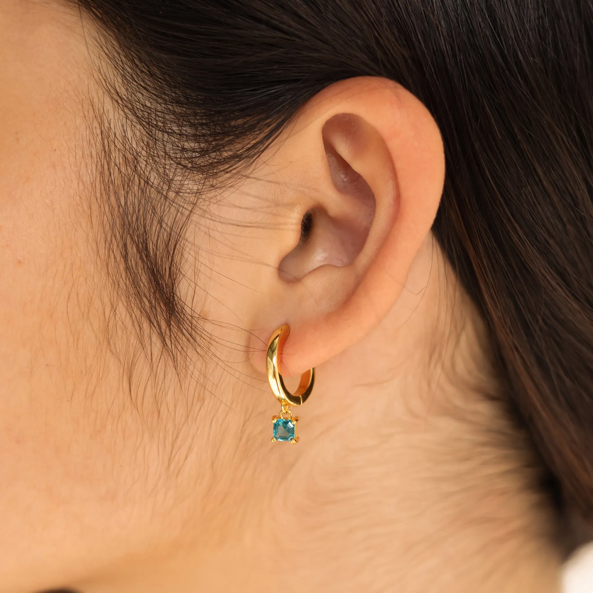 Daphne Earrings - Teal