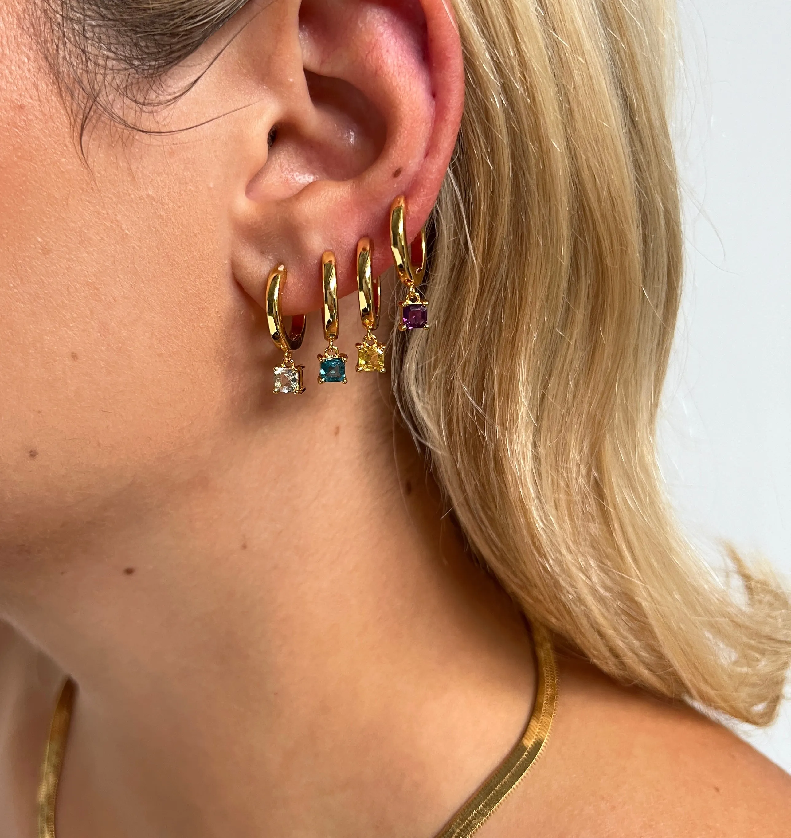 Daphne Earrings - Teal