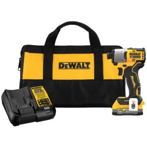 DeWALT DCF840E1 20V MAX 1/4" Impact Driver w/ PowerStack Battery