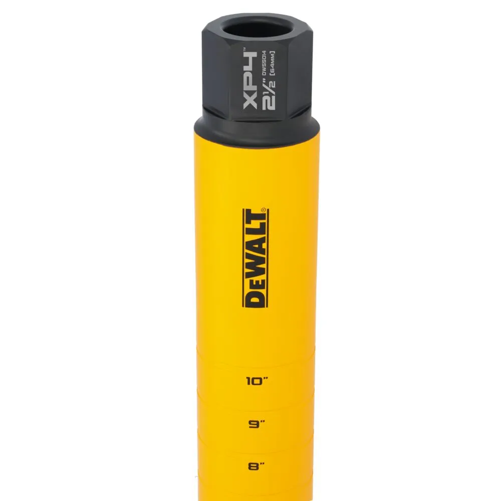 DeWALT DW55014 2-1/2" X 15" Cordless Diamond Core Bit w/ Recessed Grooves