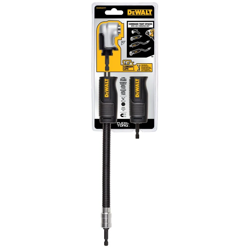 DeWALT DWAMRASETFT FLEXTORQ 4-IN-1 Modular Right Angle Drill System