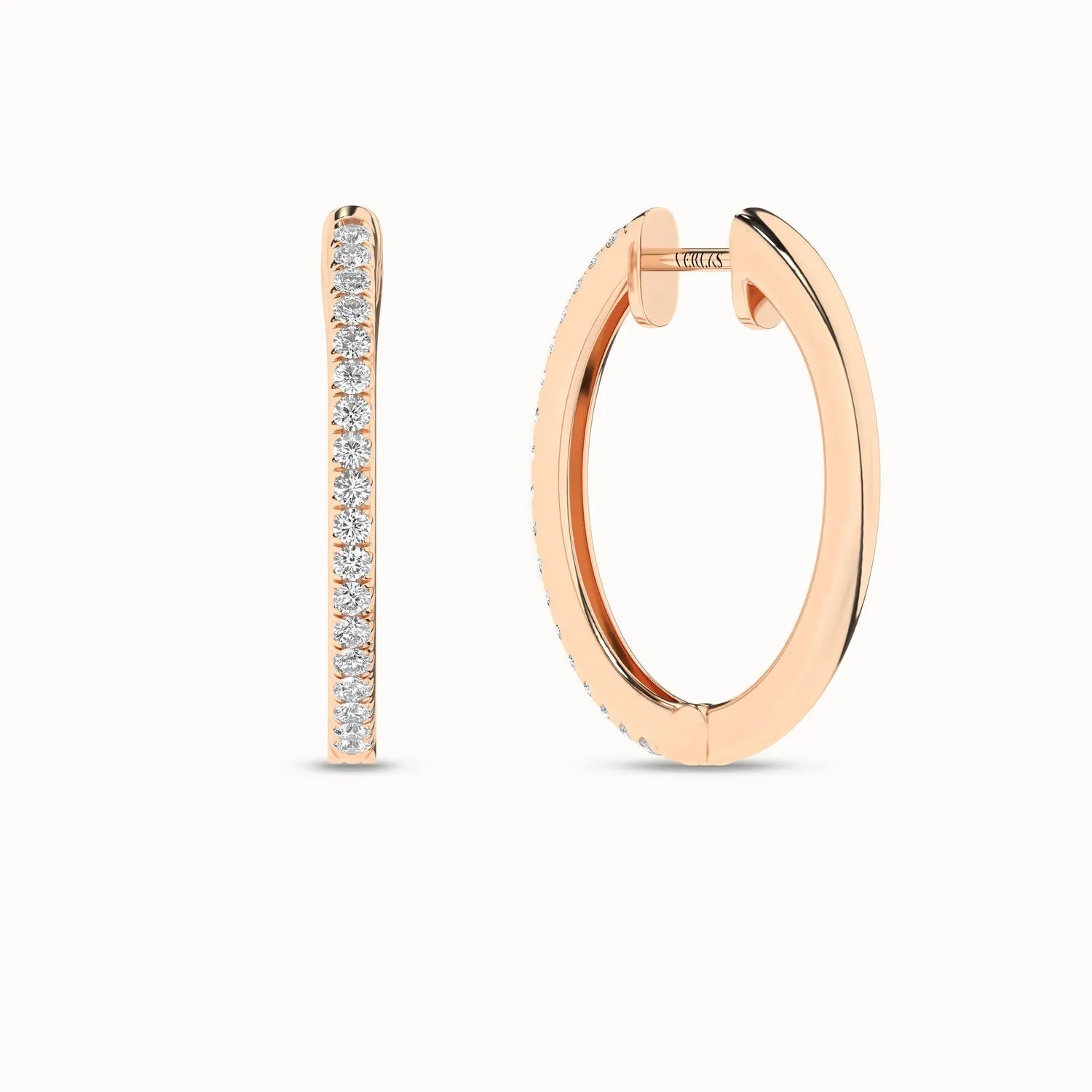 Diamond Arc Hoops