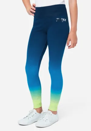 Dip-Dye Full-Length Leggings