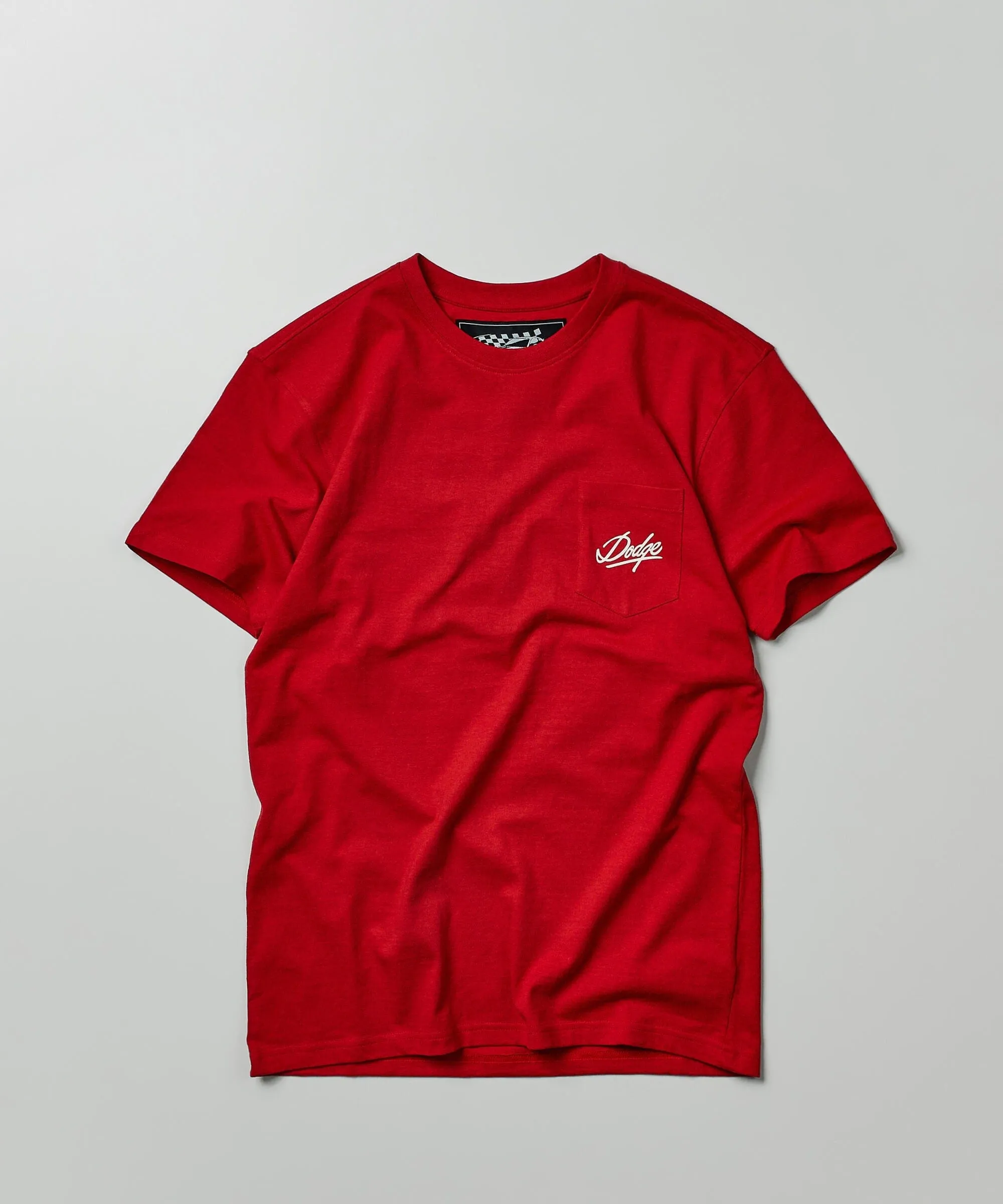 Dodge Demon 1947 Pocket Short Sleeve Tee - Red