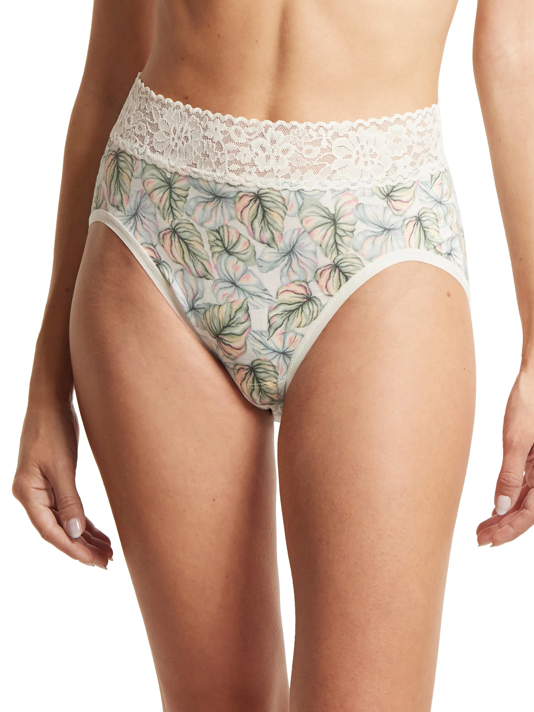 DreamEase® Printed French Brief Begonia Leaf