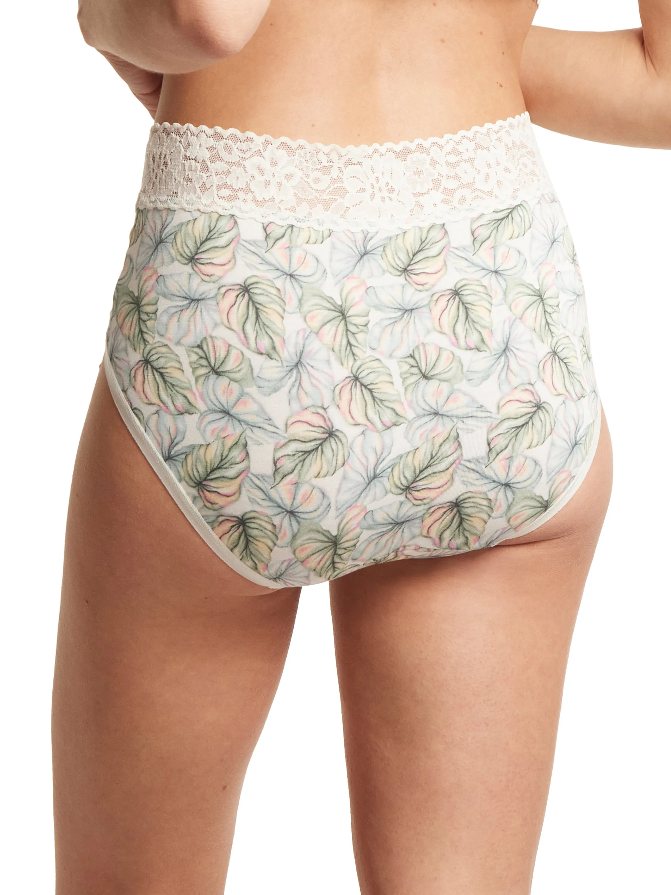 DreamEase® Printed French Brief Begonia Leaf