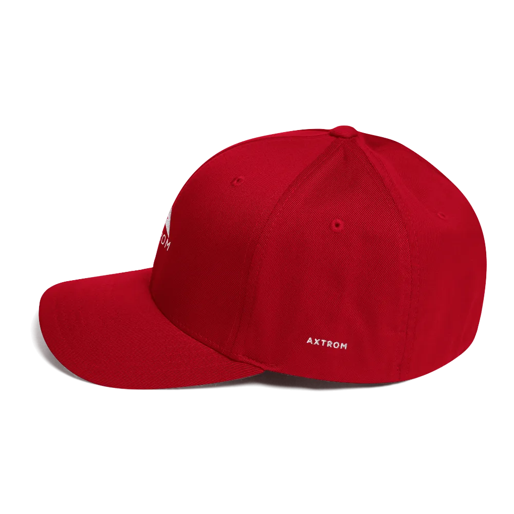 Flexfit Cap (White/Red)