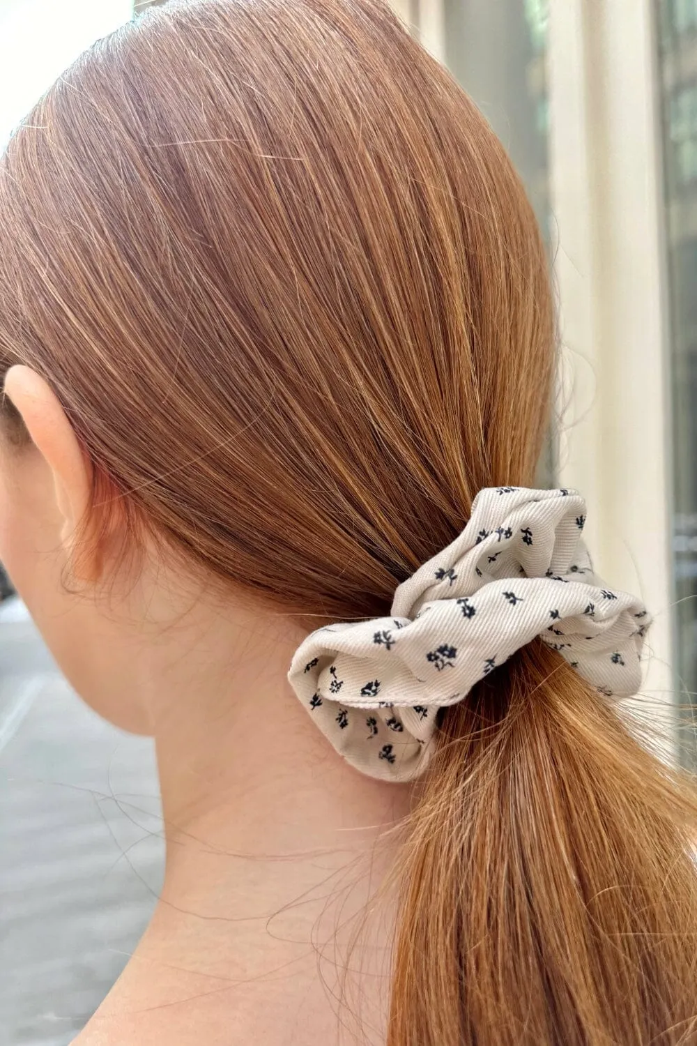 Floral Scrunchie