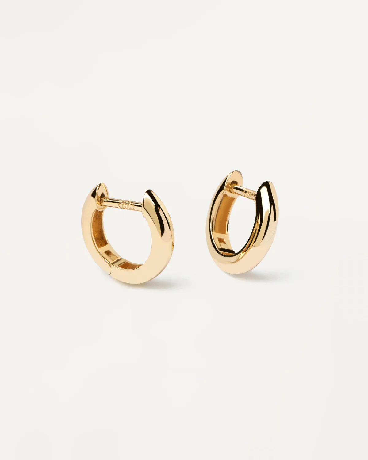 Gold Bold Mini Hoops