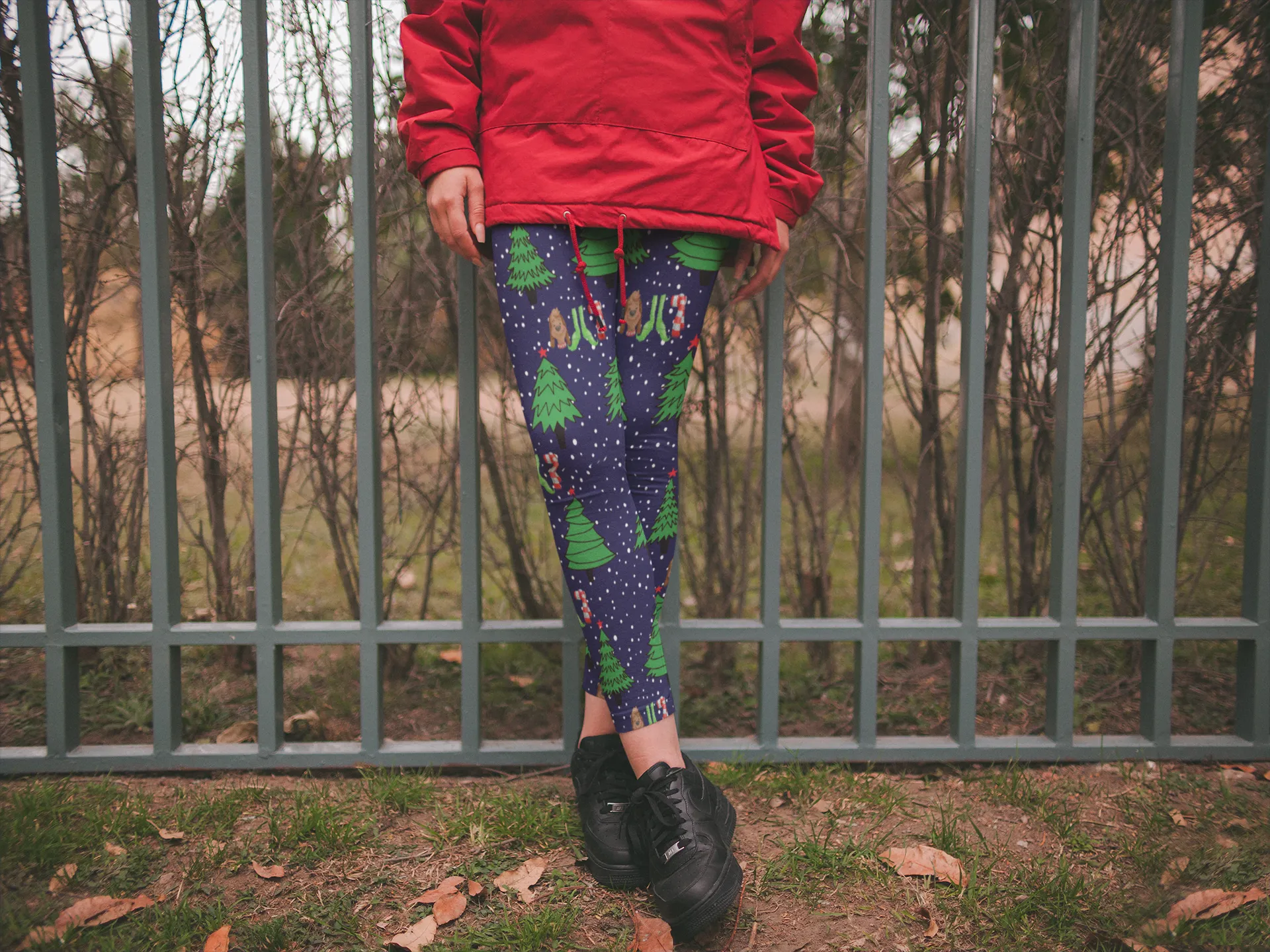 Grumpy Christmas (Exclusive) - High-quality Handcrafted Vibrant Leggings