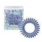 Hair rubber bands, Invisibobble Lucky Fountain purple hair rubber x 3 pieces per pack