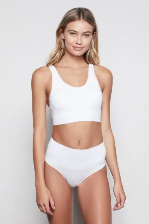 HIGH IMPACT PADDED BRA | WHITE001