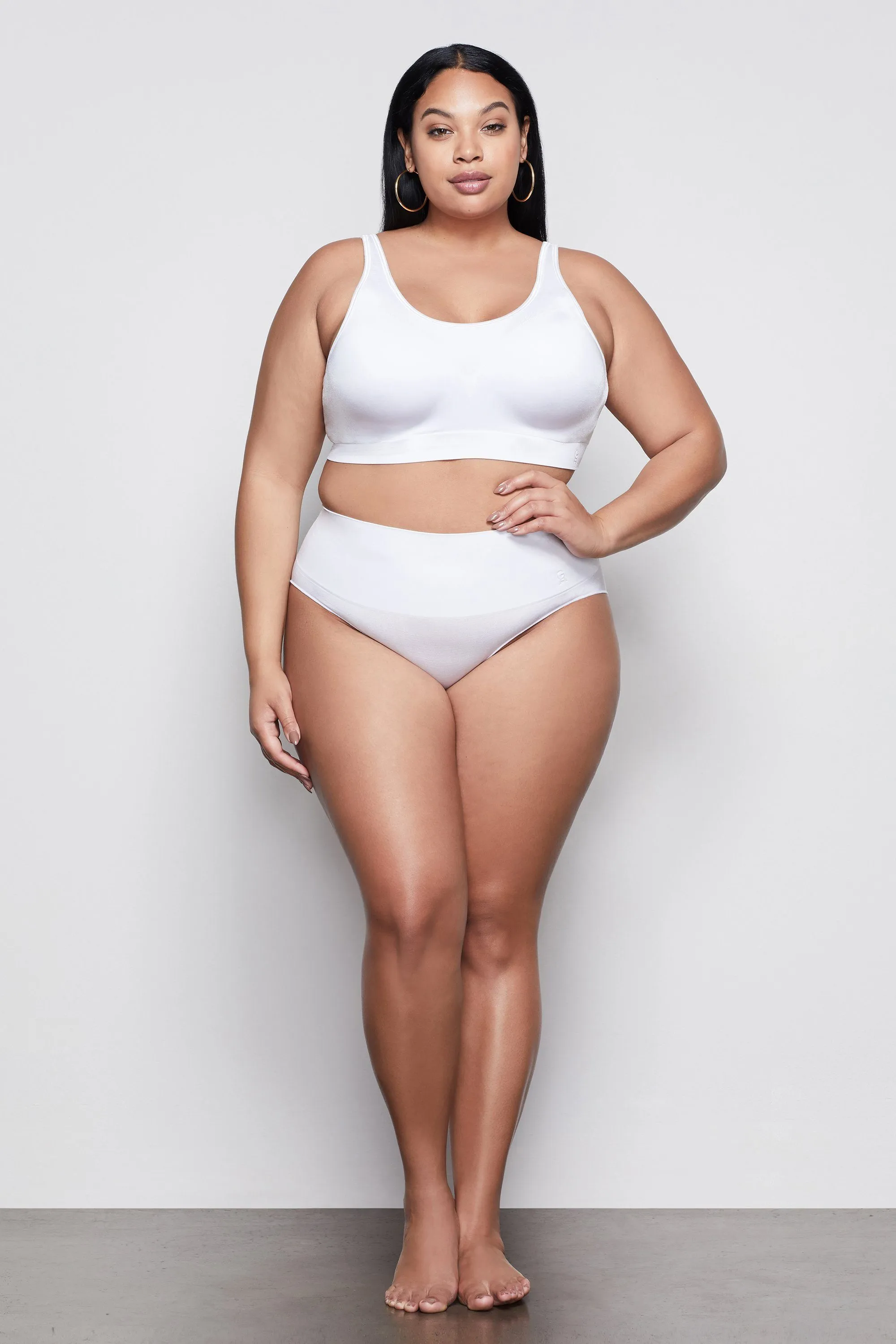 HIGH IMPACT PADDED BRA | WHITE001