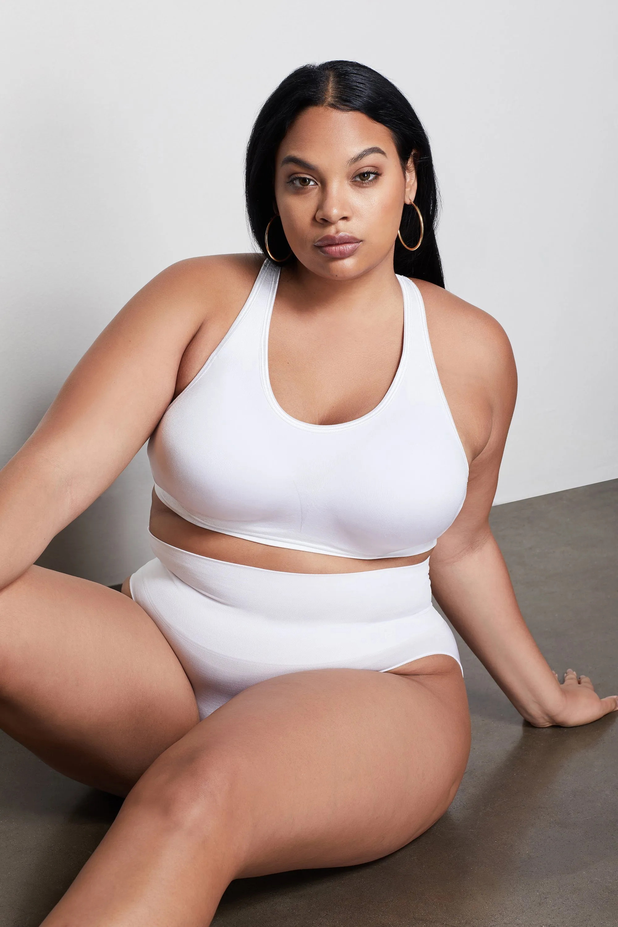 HIGH IMPACT PADDED BRA | WHITE001