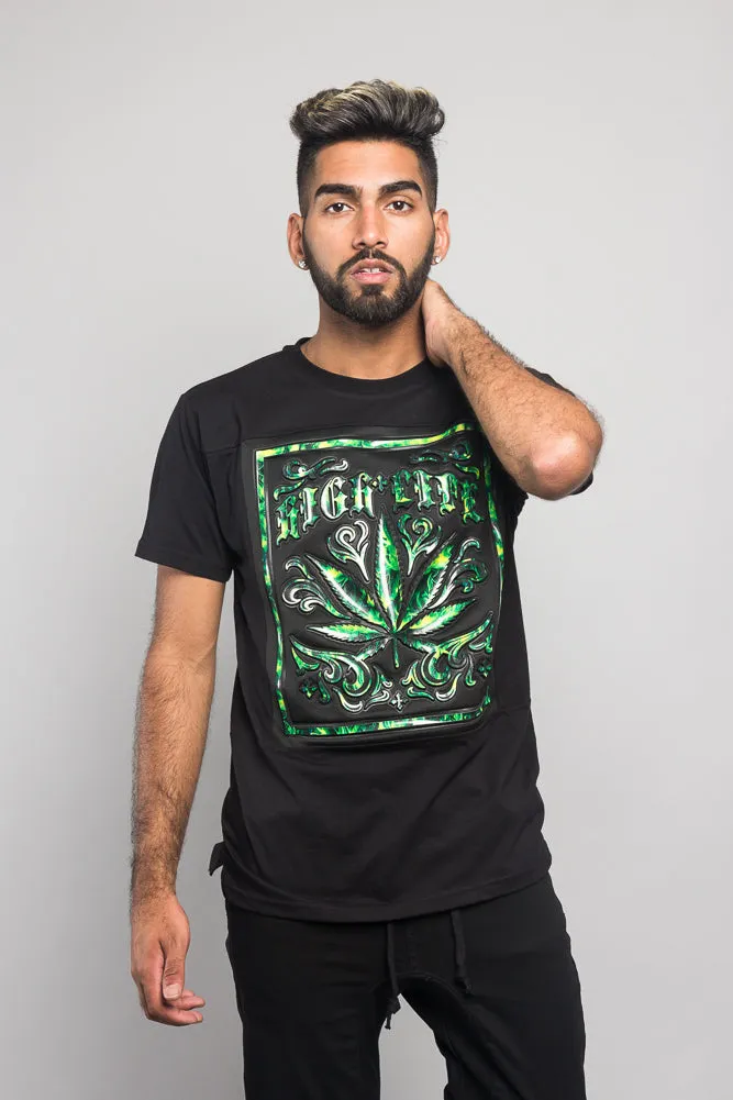 High Life 3D Leaf T-Shirt