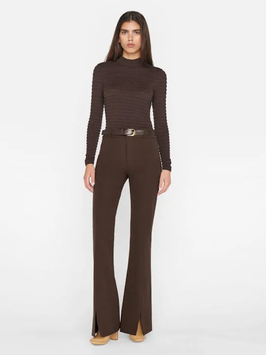 LWWB0920 Le high flare split front trouser