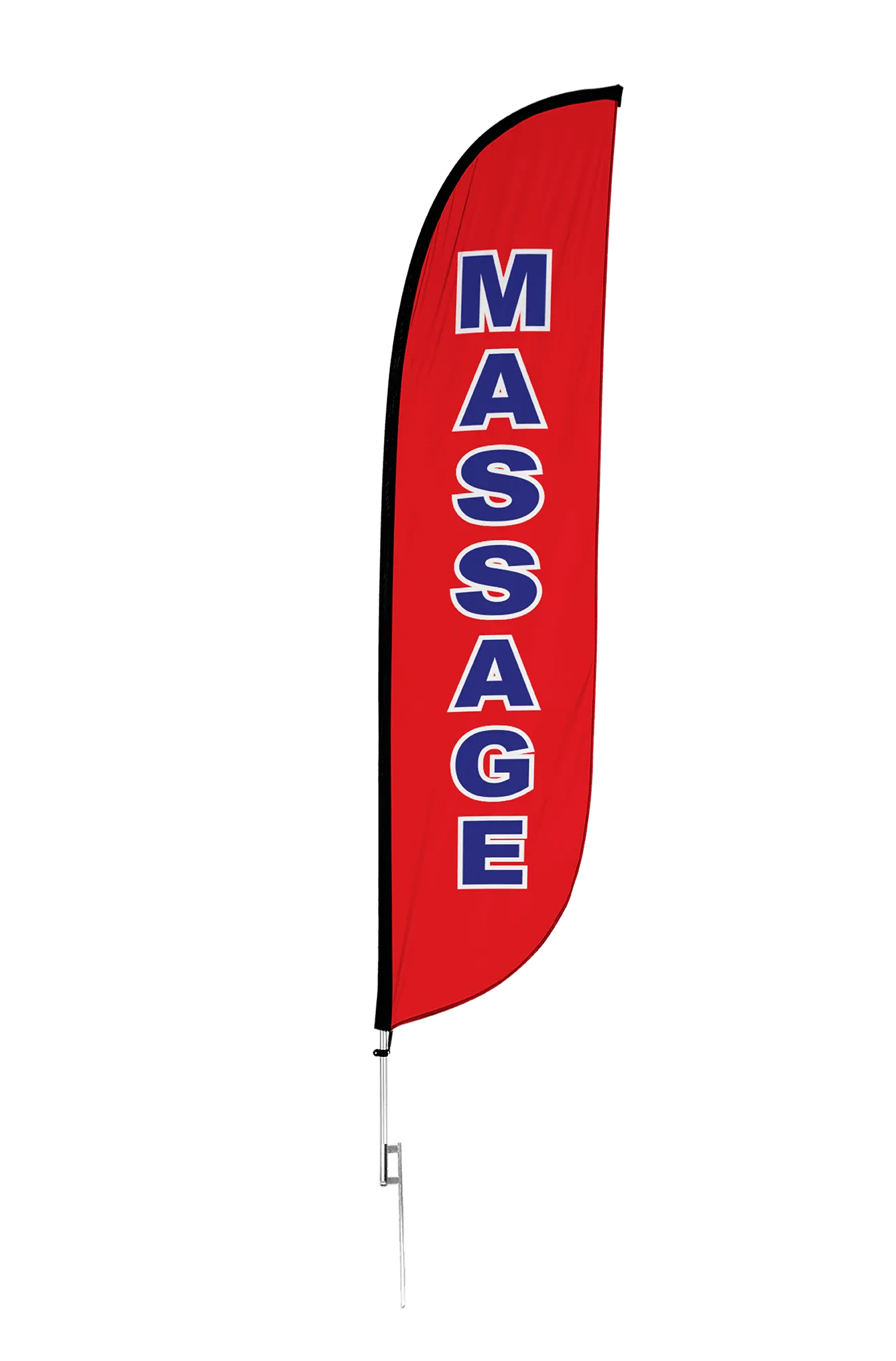 Massage Feather Flag