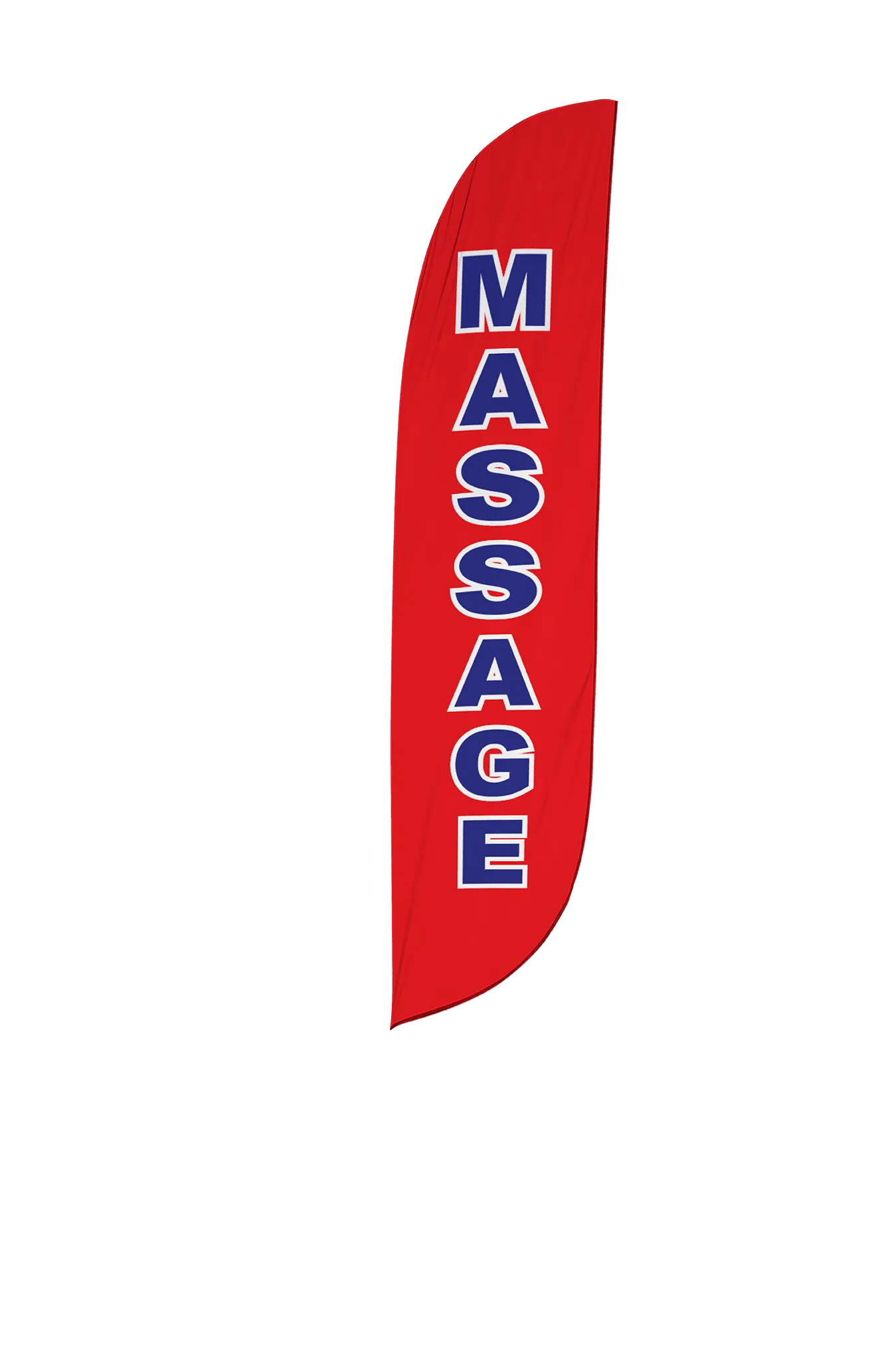 Massage Feather Flag