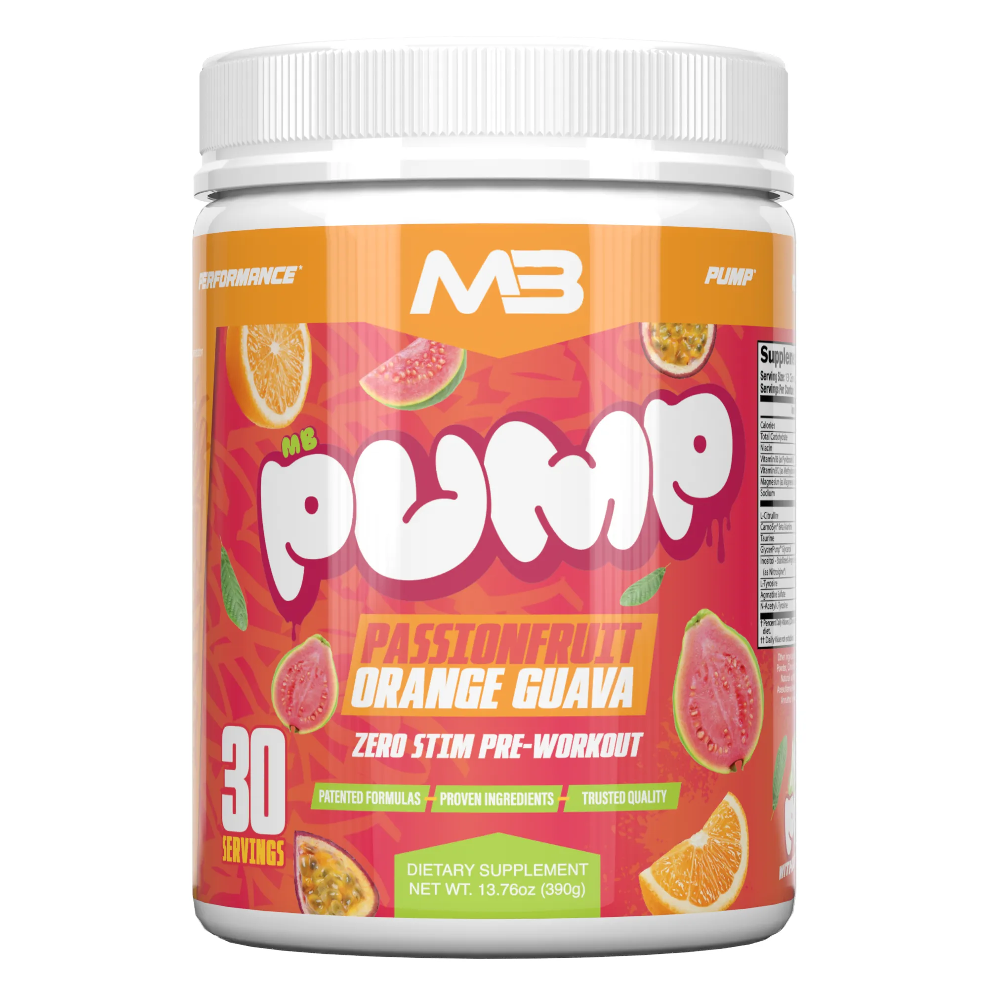 MB Pump (Zero Stim Pre-Workout)