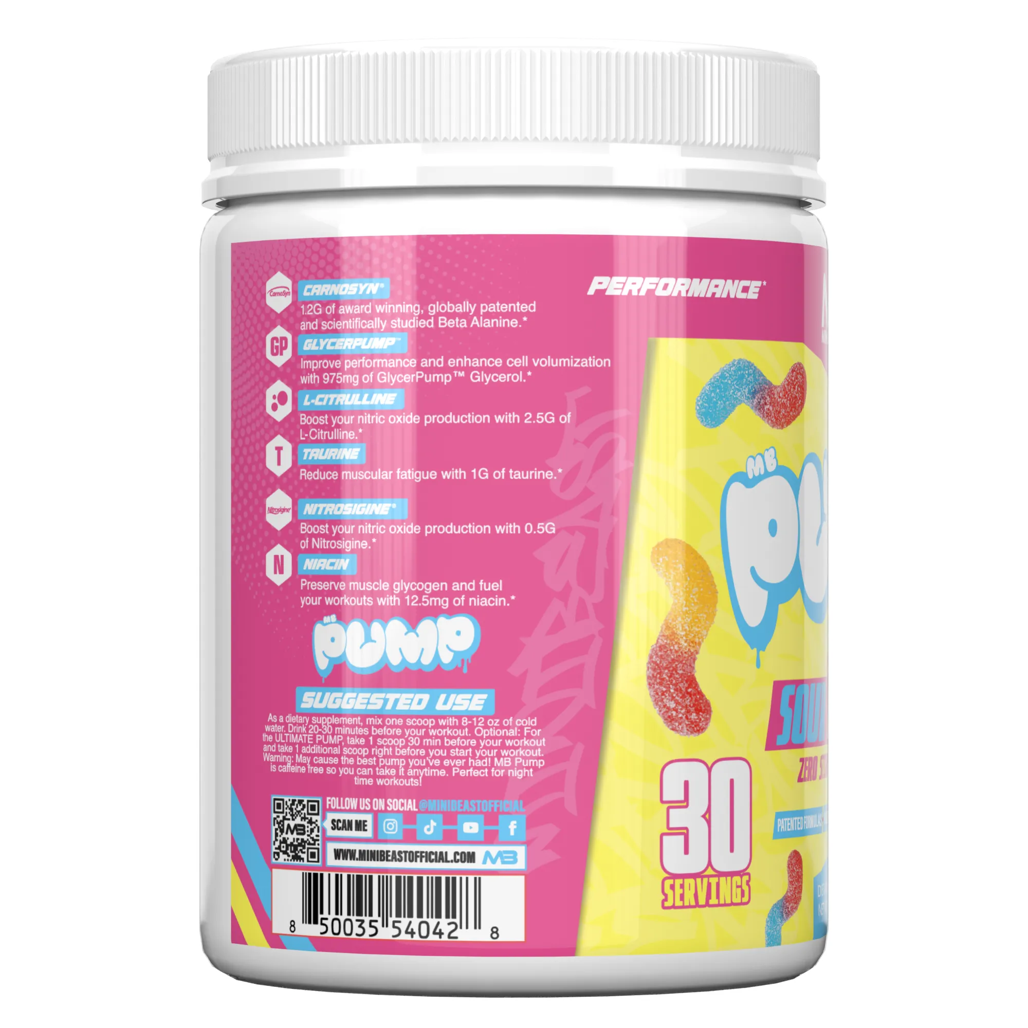 MB Pump (Zero Stim Pre-Workout)