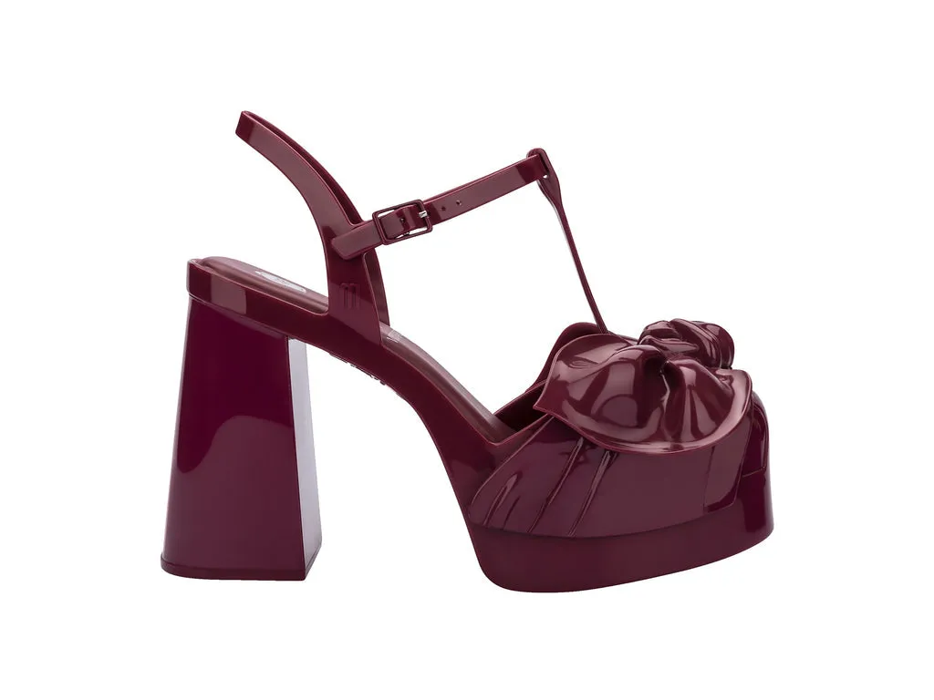 Melissa Party Heel Tie Viktor & Rolf AD Red