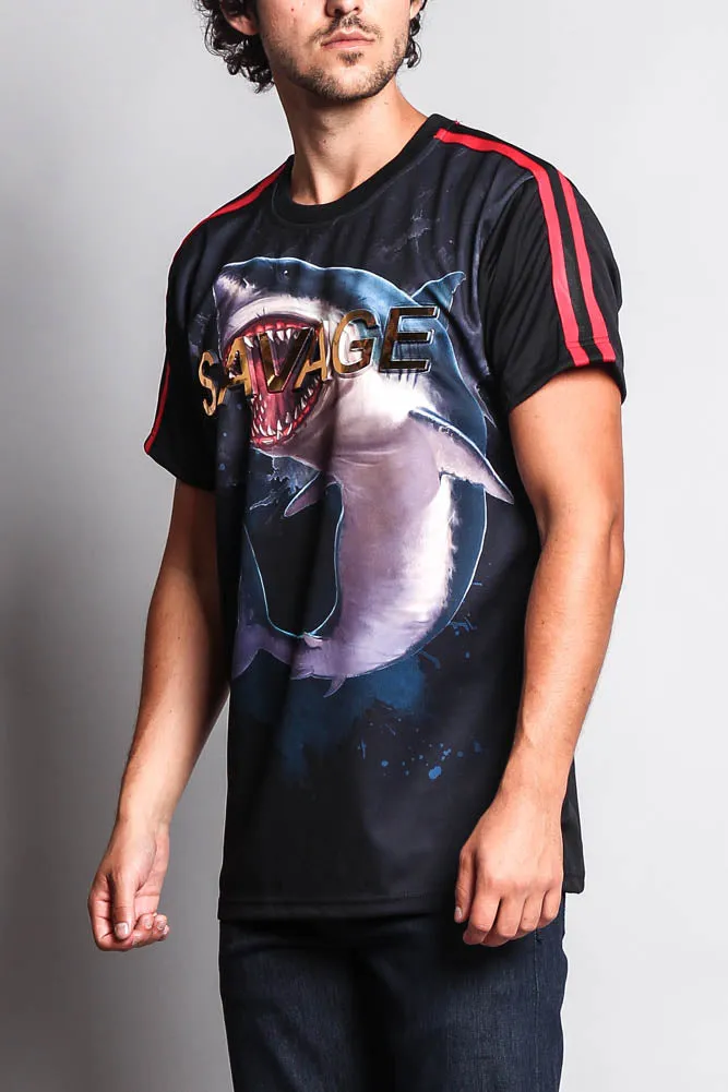 Men's Savage Shark T-Shirt