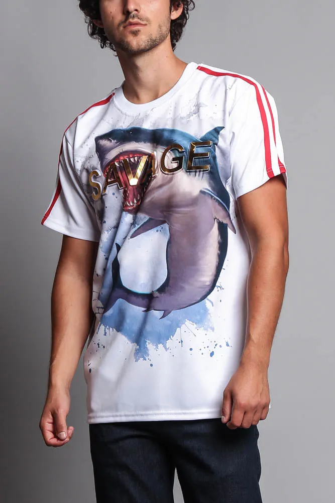 Men's Savage Shark T-Shirt