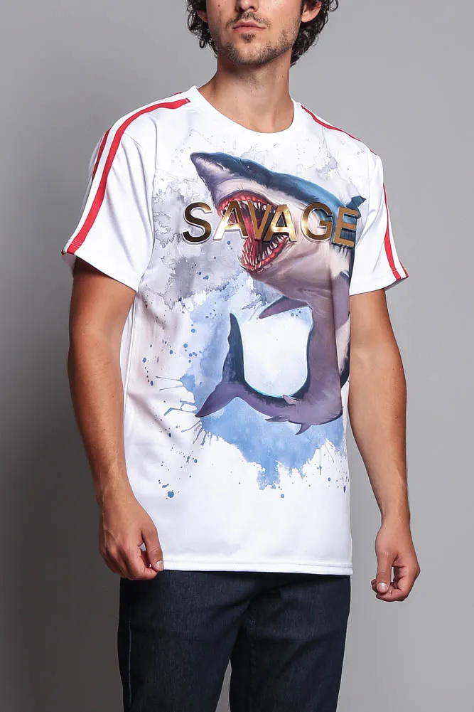 Men's Savage Shark T-Shirt