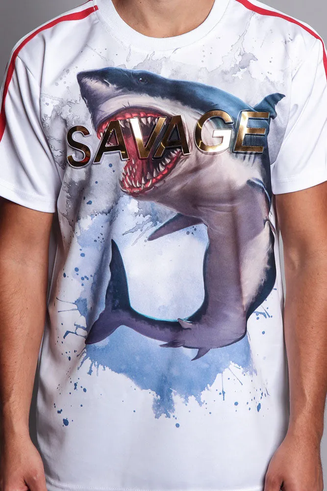 Men's Savage Shark T-Shirt