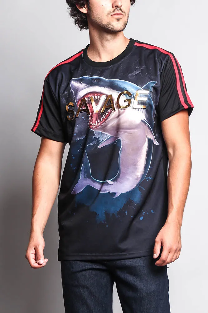 Men's Savage Shark T-Shirt